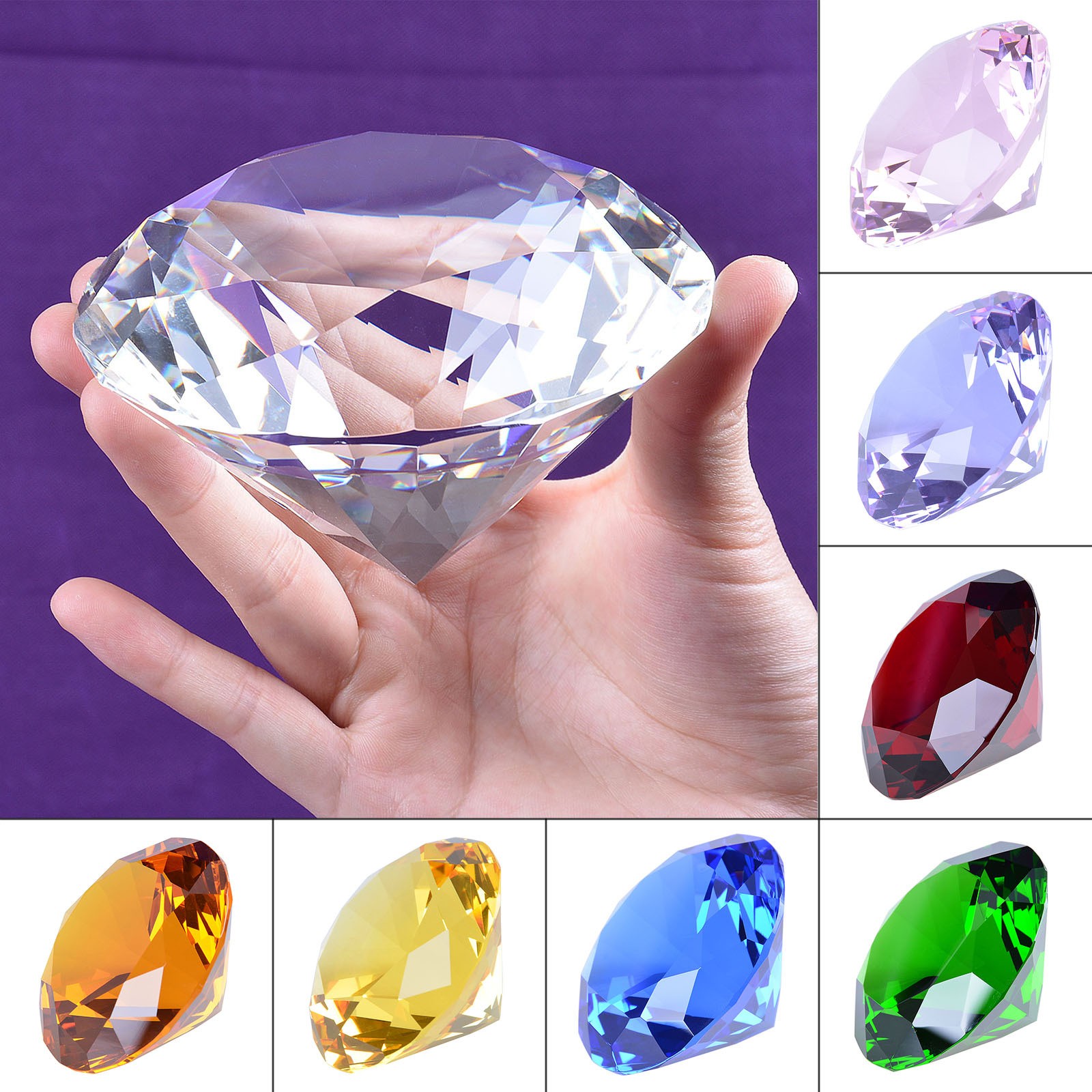 1 шт., пресс-папье в форме кри – обзор и цена Paper Weight Crystal