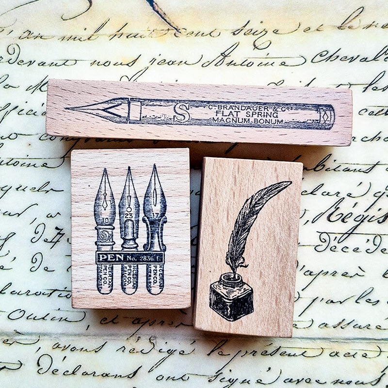 Набор для скрапбукинга: штампы – обзор и цена Fountain Pen Bottled Ink